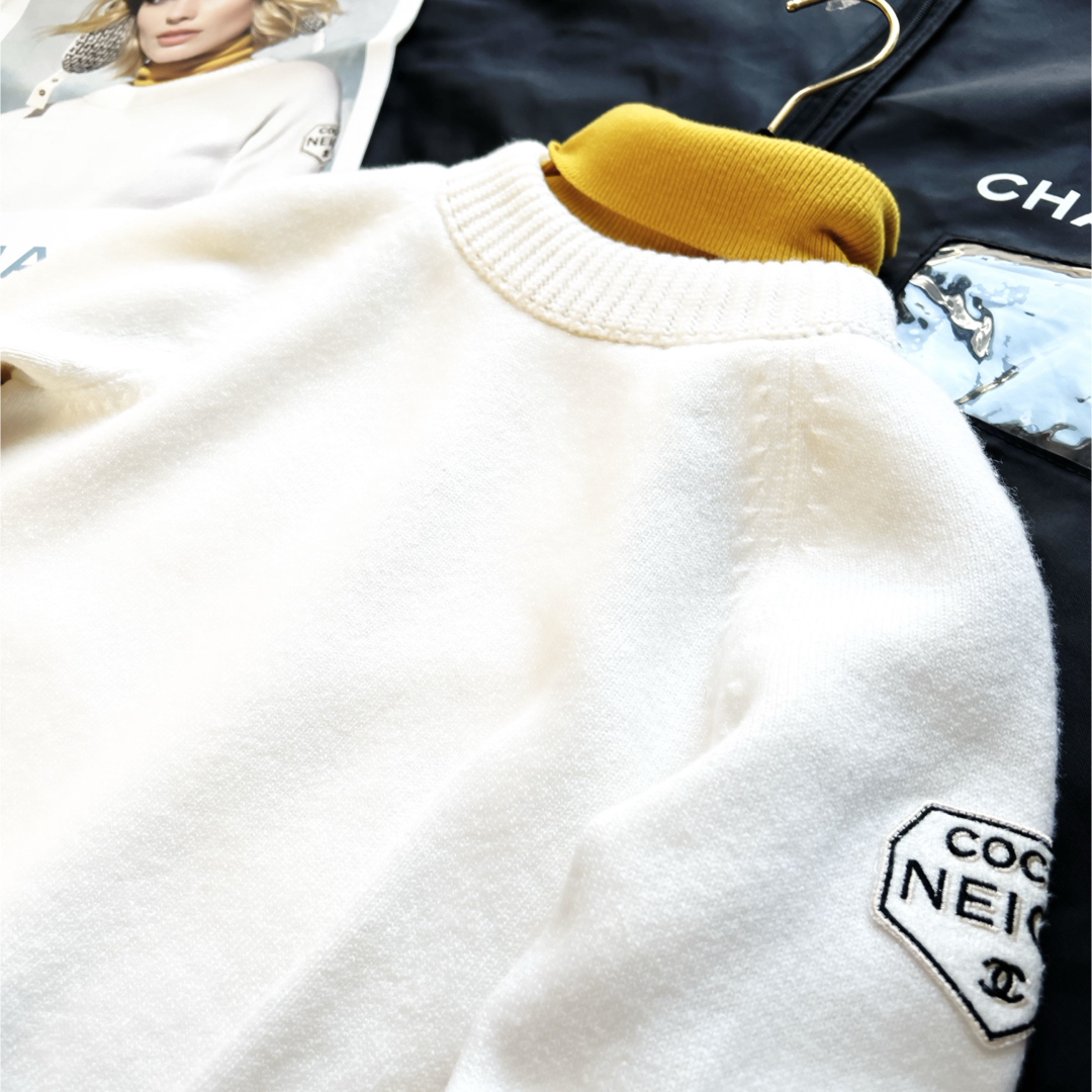 CHANEL - 極美品 CHANEL シャネル ココネージュ セーター CHANEL - 極美品 CHANEL シャネル ココネージュ セーター