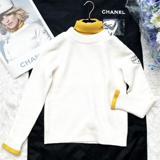 CHANEL - 極美品 CHANEL シャネル ココネージュ セーター CHANEL - 極美品 CHANEL シャネル ココネージュ セーター