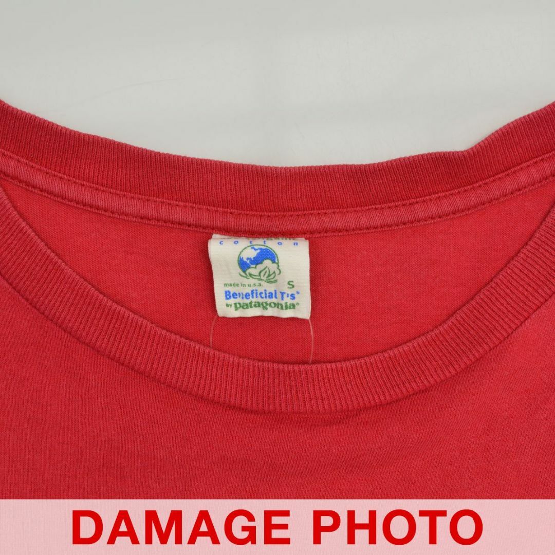 安いそれに目立つ 【PATAGONIA】90s - patagonia USA製 Tシャツの T's Beneficial 半袖Tシャツ