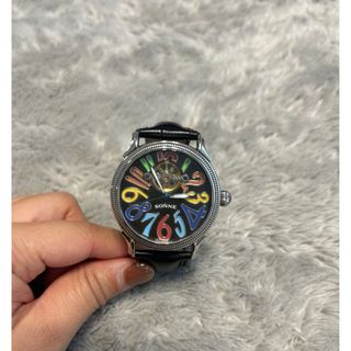 SONNE - 極美品 690 SONNE ゾンネ トートバッグ シボ革 A4 SONNE - 極美品 690 SONNE ゾンネ トートバッグ シボ革 A4
