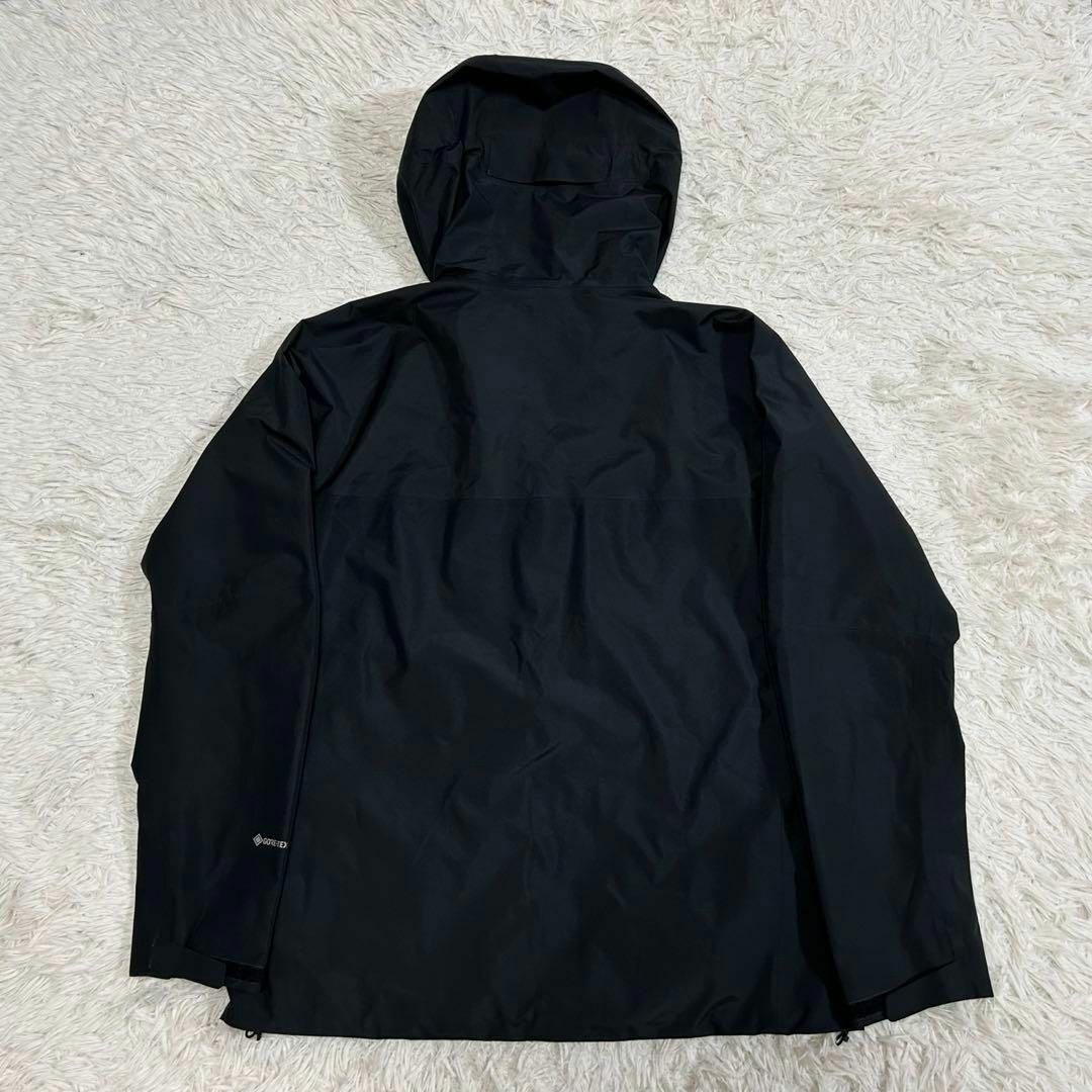 極美品】HELLY HANSEN × GORE-TEX マウンテンパーカー 黒 極美品】HELLY HANSEN × GORE-TEX マウンテンパーカー 黒
