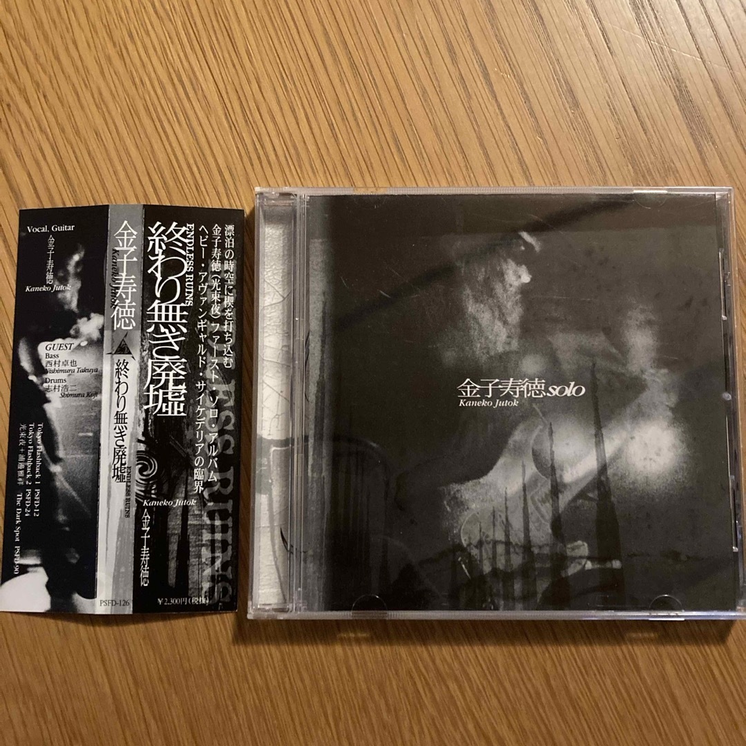 終わり無き廃墟 金子寿徳 光束夜 エンタメ/ホビーのCD(ポップス/ロック(邦楽))の商品写真