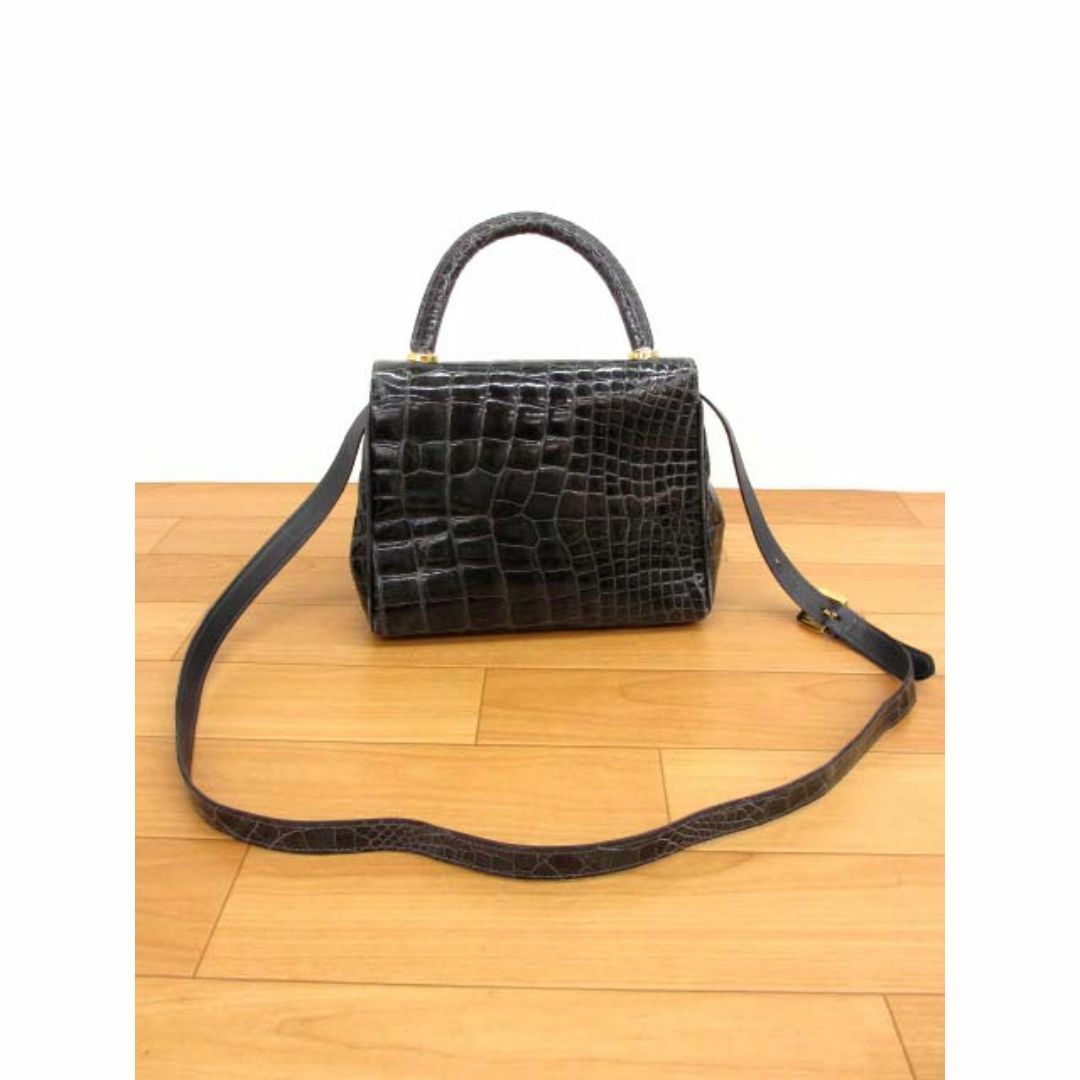 LOEWE - 良品 ロエベ LOEWE ヴィンテージ クロコダイル LOEWE - 良品 ロエベ LOEWE ヴィンテージ クロコダイル