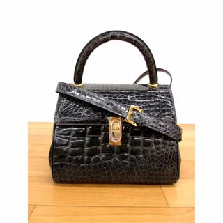 LOEWE - 良品 ロエベ LOEWE ヴィンテージ クロコダイル LOEWE - 良品 ロエベ LOEWE ヴィンテージ クロコダイル