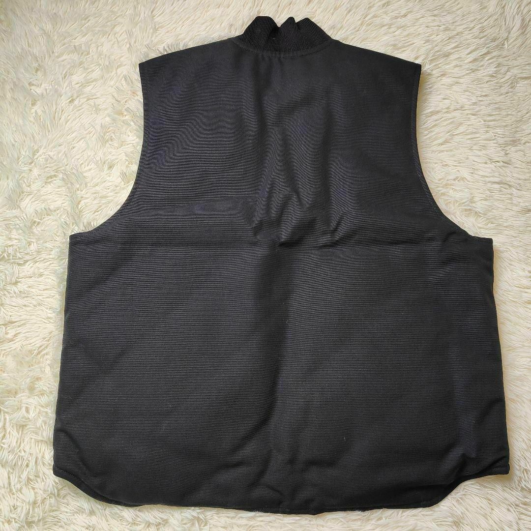 新品 Carhartt ダックベスト BLACK size XL メキシコ製 新品 Carhartt ダックベスト BLACK size XL メキシコ製