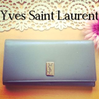 SAINT LAURENT(財布 ・ ブルー・ネイビー/青色系)のフリマ SAINT LAURENT(財布 ・ ブルー・ネイビー/青色系)のフリマ