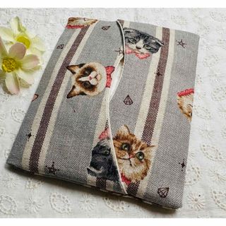 ハンドメイド  ポケットティッシュケース　猫シリーズ(その他)