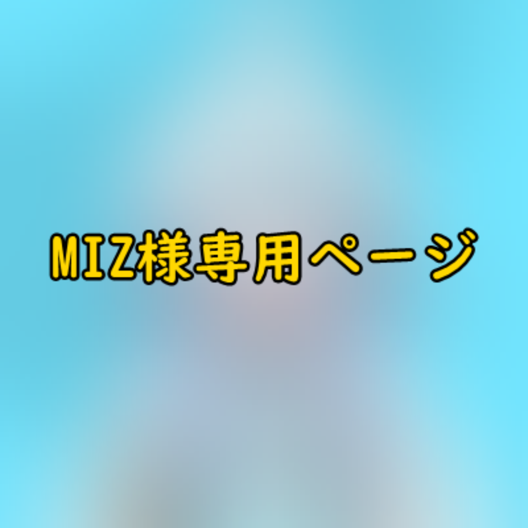 コスプレウィッグオーダーMIZ様専用ページ コスプレウィッグオーダーMIZ様専用ページ