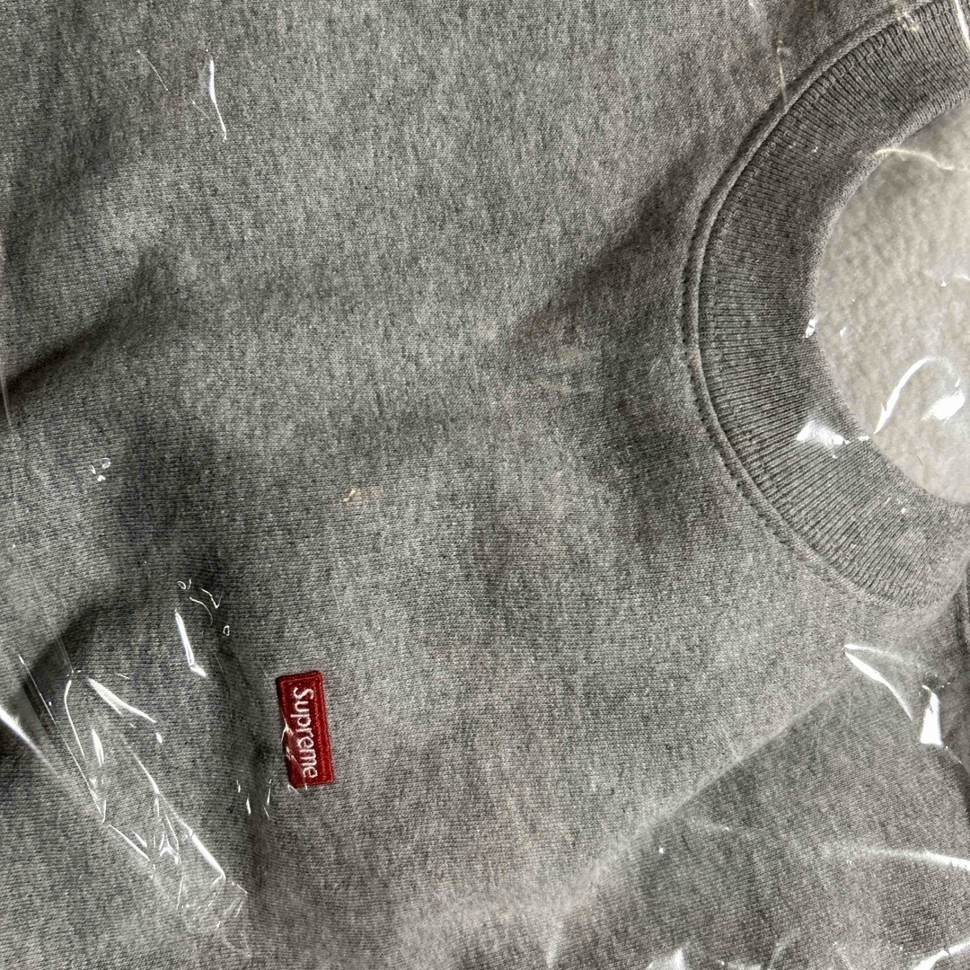 Supreme Small Box Crewneck Heather Grey Supreme Small Box Crewneck Heather Grey