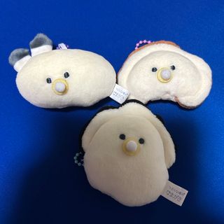 つぶらな瞳のなまがき ばぶちゃんず　むぎゅぬい 全3種 コンプセット(キャラクターグッズ)