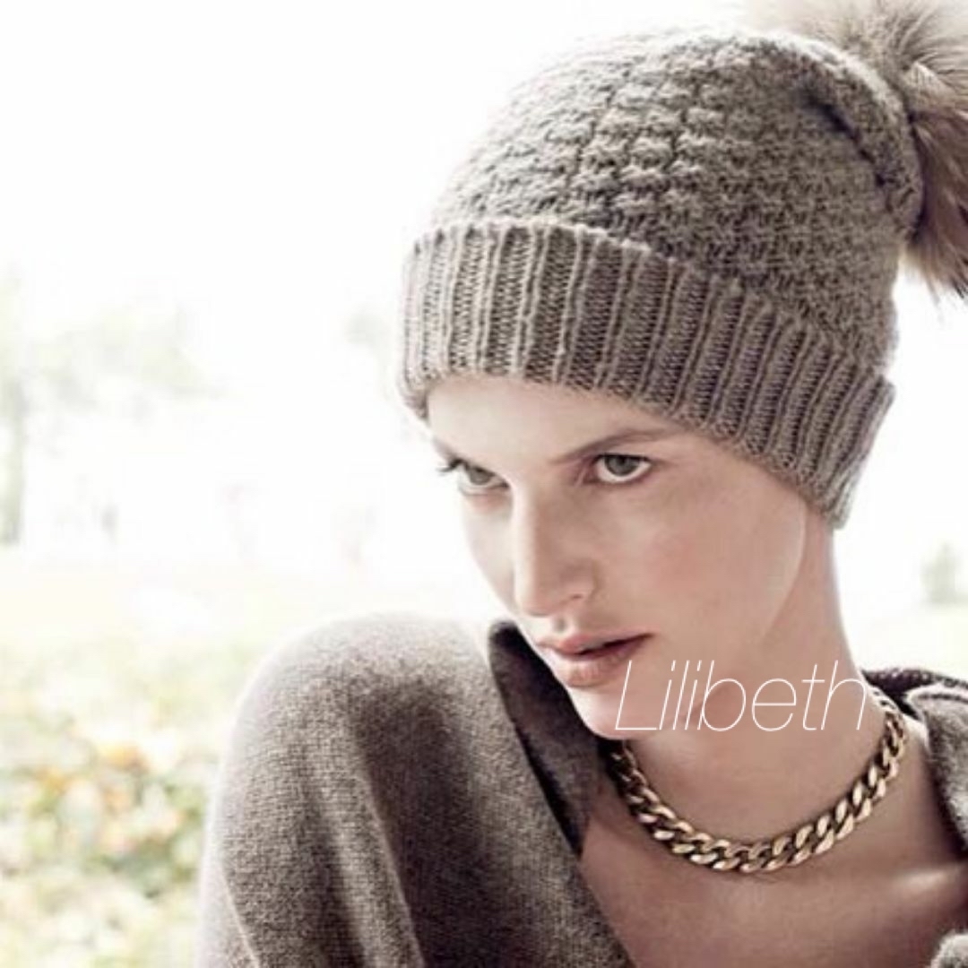 INVERNI ツポンポンニット帽 emika's select-リボンニット帽| own it