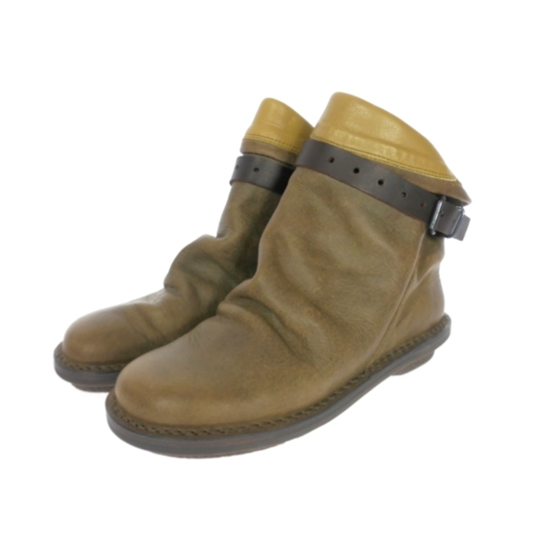トリッペン Bomb militare レザーブーツ 靴 38 ベージュ トリッペン Bomb militare レザーブーツ 靴 38 ベージュ