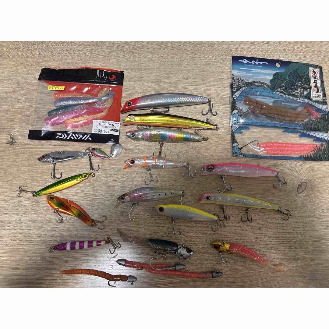 シーバス、青物ルアーセット シーバス、青物ルアーセット