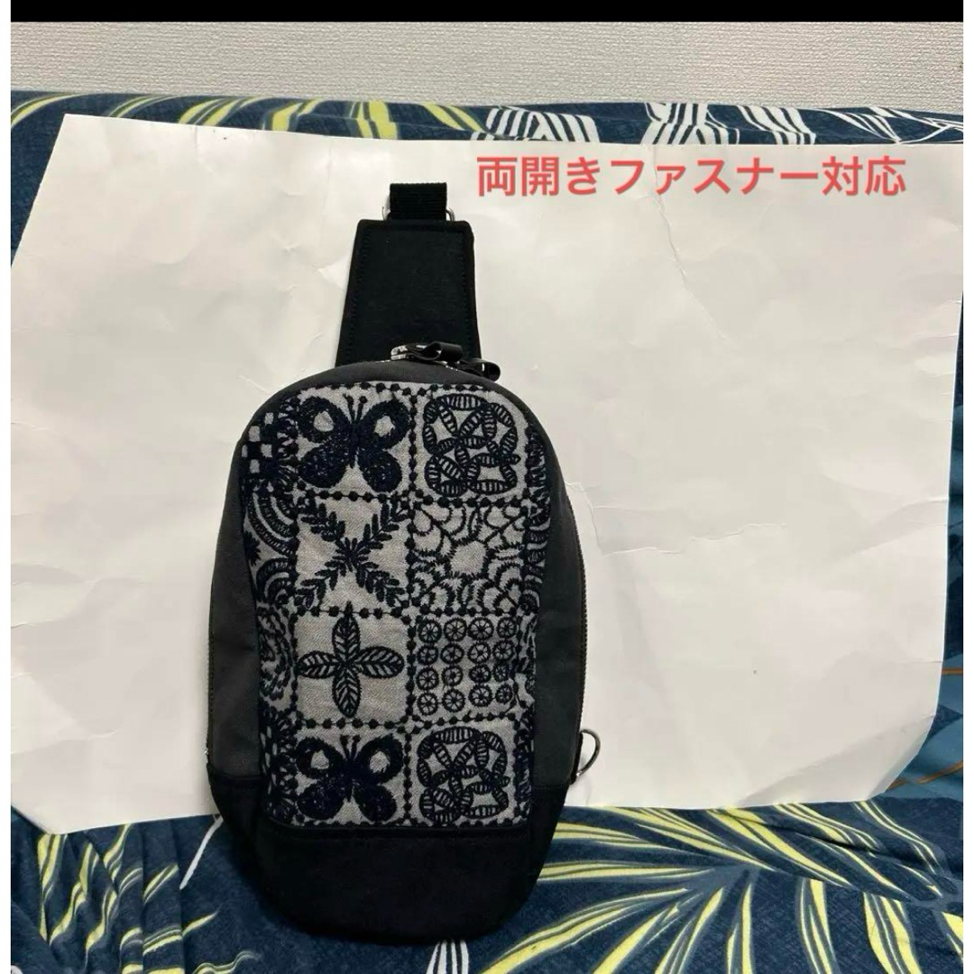 ミナペルホネン ハンドメイド BOXタイプボディバッグ forest ミナペルホネン ハンドメイド BOXタイプボディバッグ forest