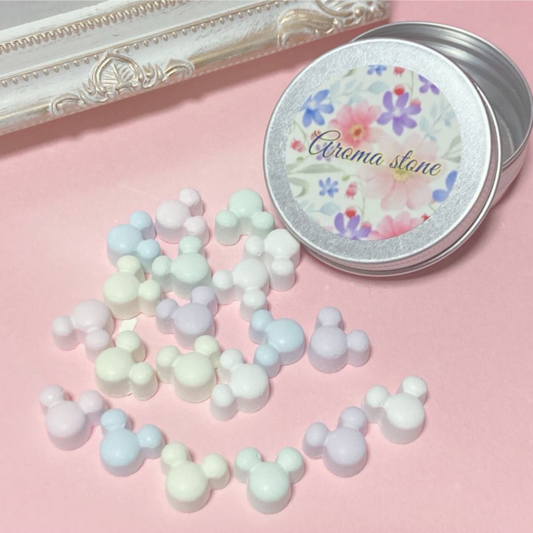 アロマストーン ミニミッキー ハンドメイドのインテリア/家具(アロマ/キャンドル)の商品写真