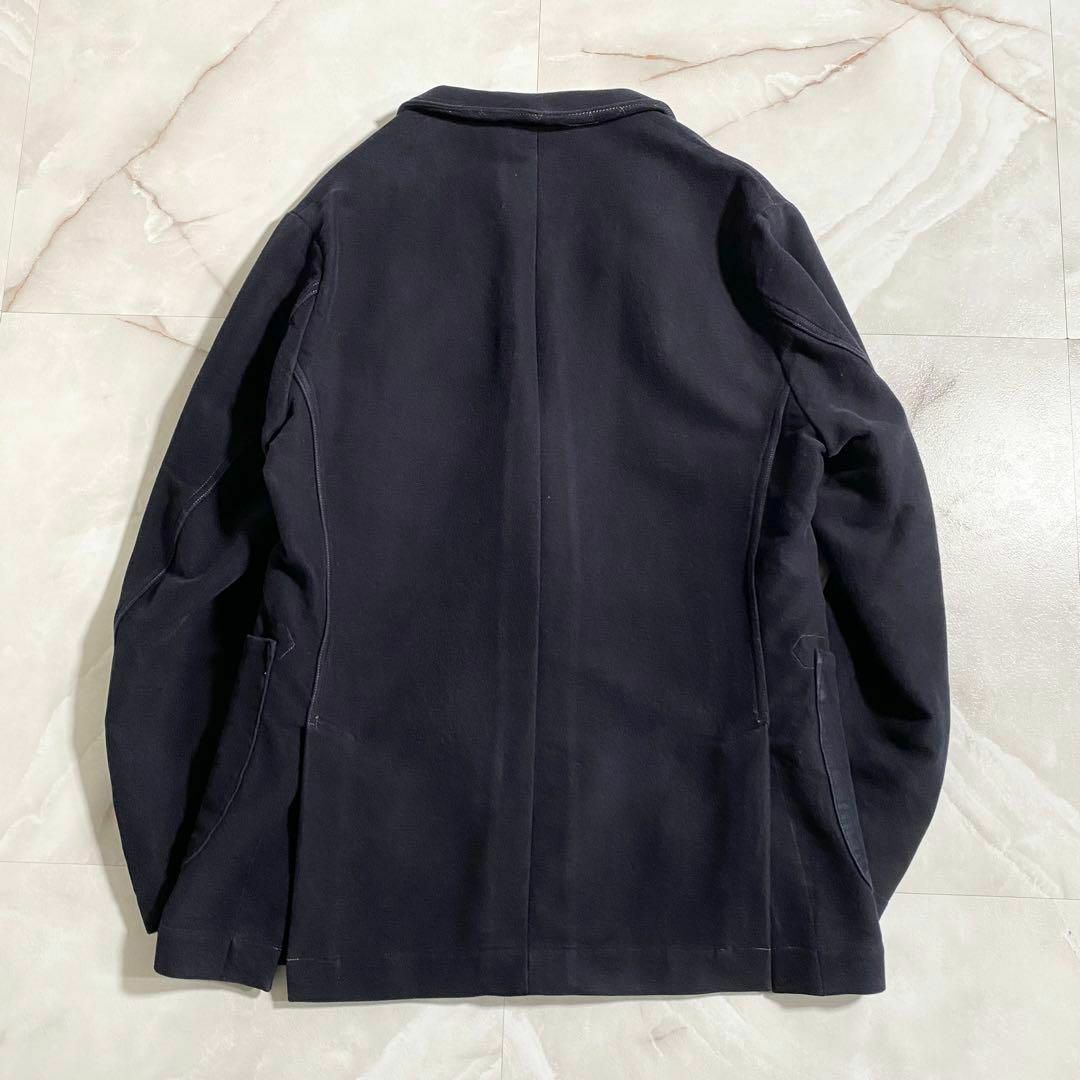 B14912 美品 45R コットンモクロディのダブルジャケット+ベスト B14912 美品 45R コットンモクロディのダブルジャケット+ベスト