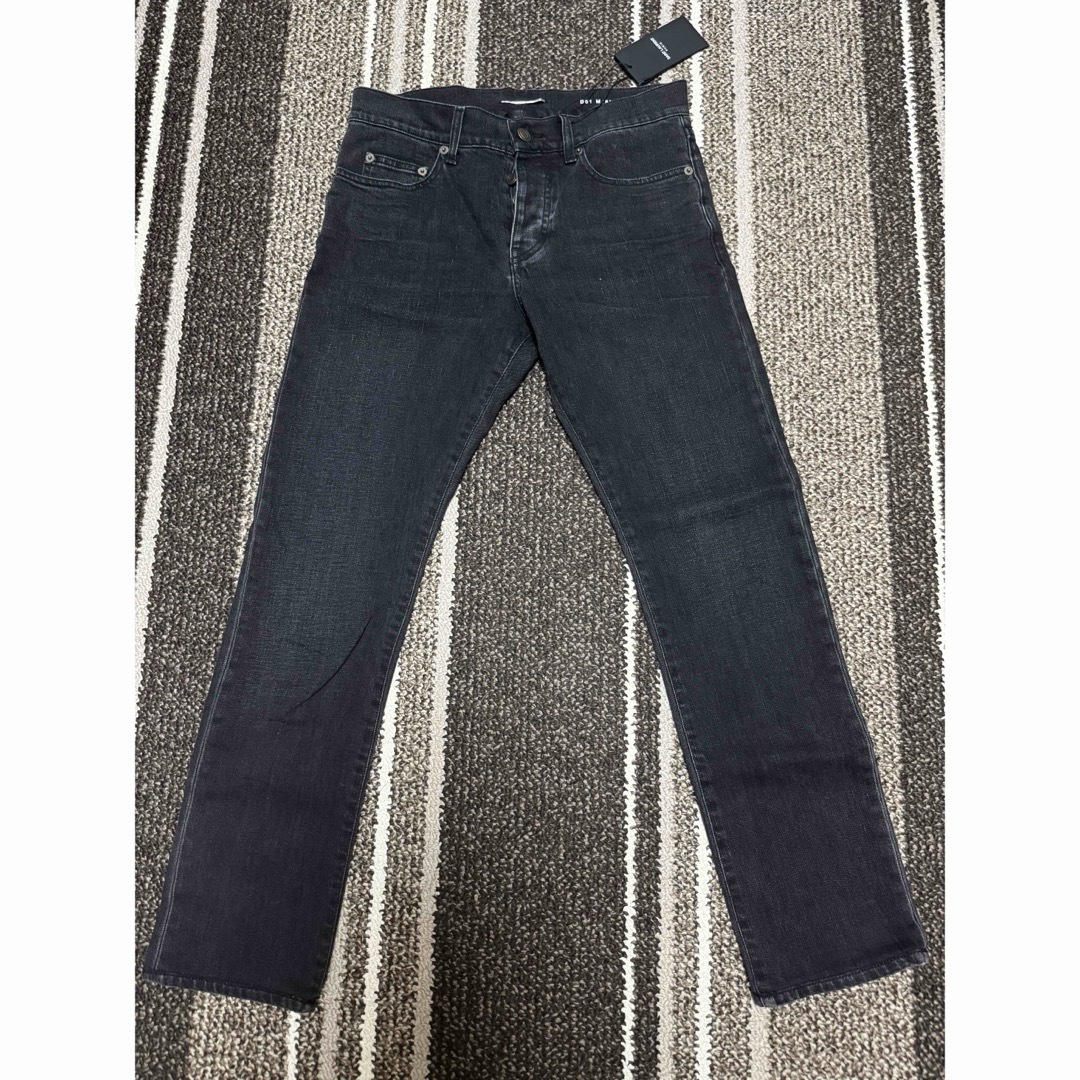 SAINT LAURENT - 新品未使用 サンローランデニム28 ブラックの SAINT LAURENT - 新品未使用 サンローランデニム28 ブラックの