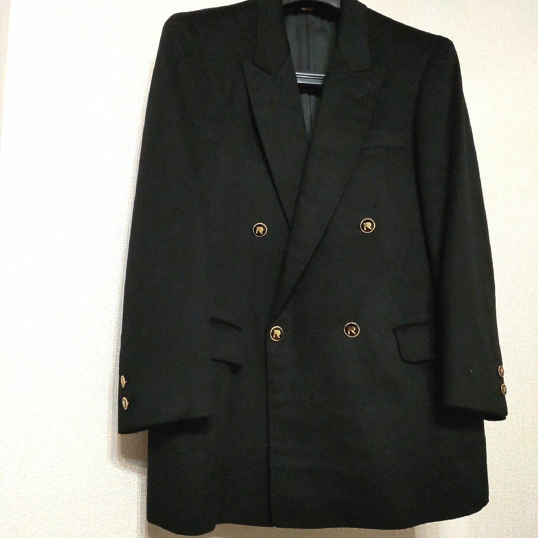 RICCALDO PRISCO ピュアカシミヤ ダブル テーラードジャケット RICCALDO PRISCO ピュアカシミヤ ダブル テーラードジャケット