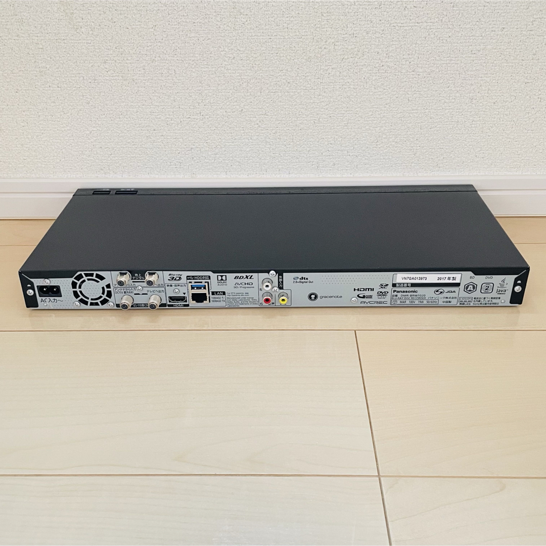 Panasonic パナソニック ブルーレイプレーヤー DMR-BRW1020 Panasonic パナソニック ブルーレイプレーヤー DMR-BRW1020