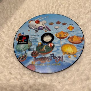 プレイステーション(PlayStation)のPSソフト　ジャンピングフラッシュ　アロハ男爵ファンキー大作戦の巻(家庭用ゲームソフト)