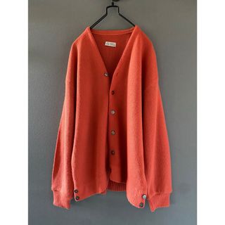 古着 ビンテージ 60s ヨーロッパ オレンジ ニット セーター 美品 希少(ニット/セーター)