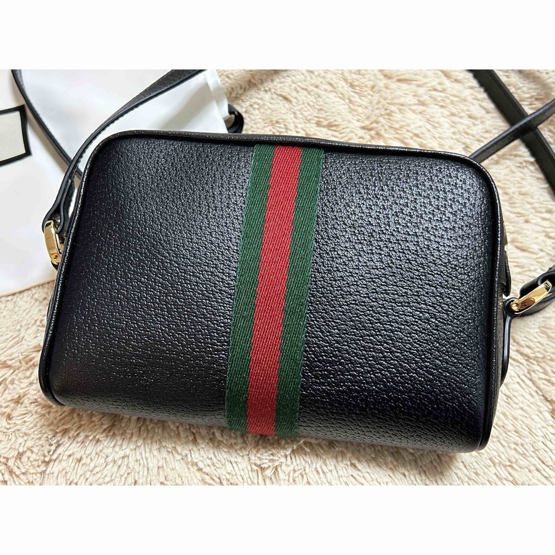 新品 GUCCI オフィディア ショルダーバッグ シェリーライン レザー 新品 GUCCI オフィディア ショルダーバッグ シェリーライン レザー