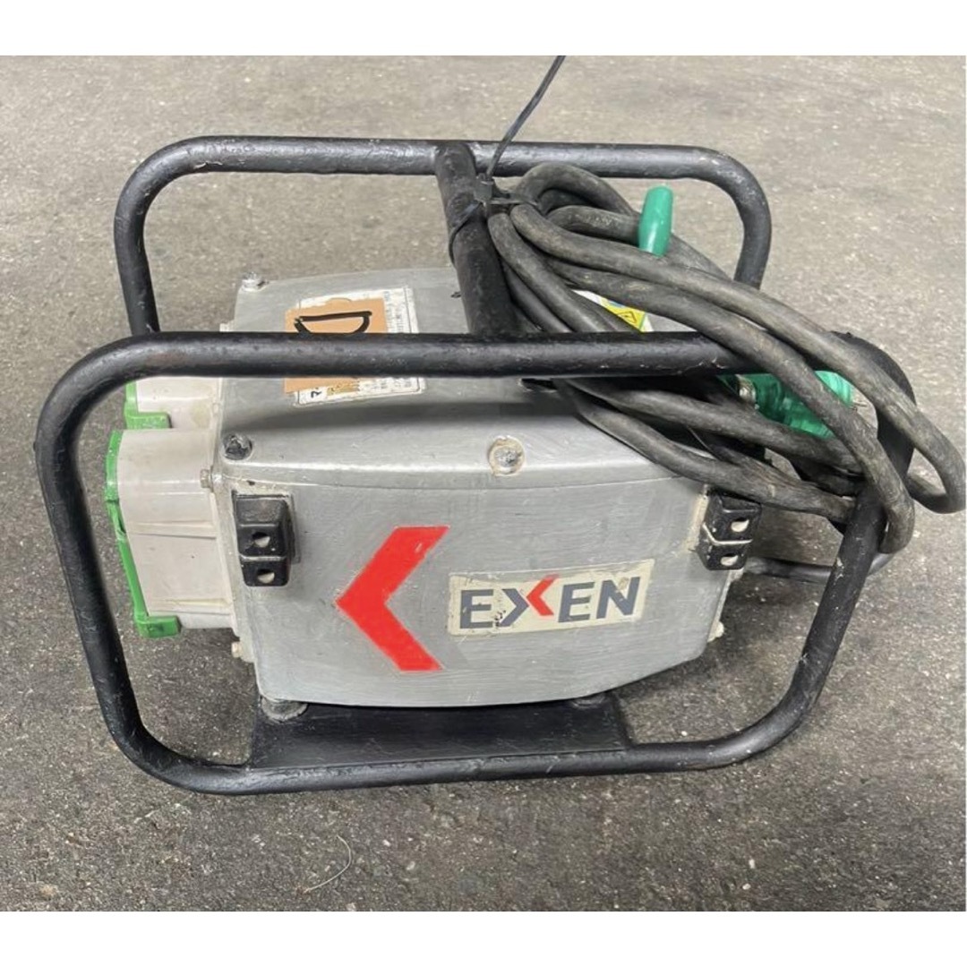 EXEN バイブレーター 二重絶縁 100V 乗せ 50/60Hz 1500mm EXEN バイブレーター 二重絶縁 100V 乗せ 50/60Hz 1500mm