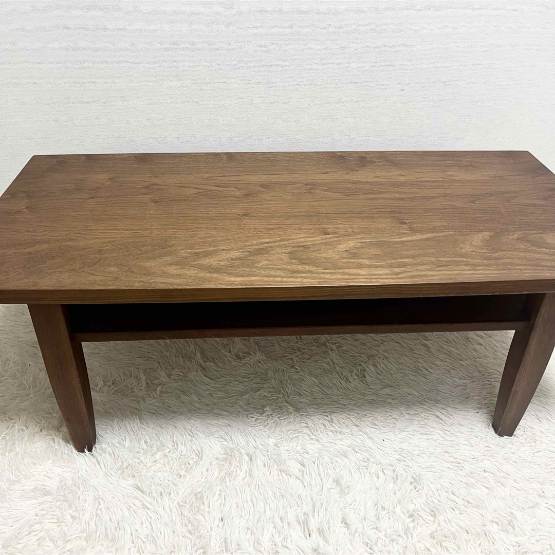 良品 柏木工 ローテーブル ウォールナット NL133W 家具 2016年 良品 柏木工 ローテーブル ウォールナット NL133W 家具 2016年