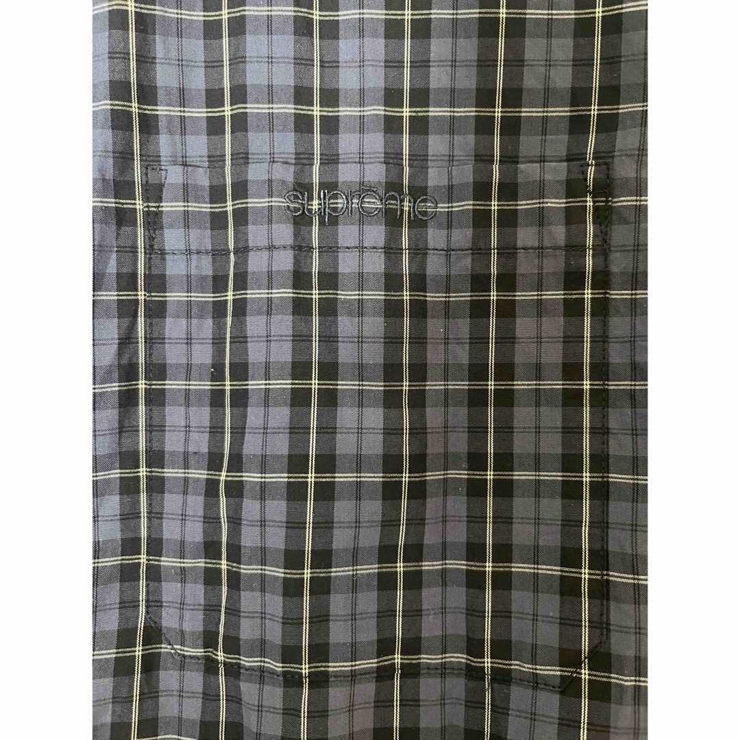 Supreme Loose Fit Mini Plaid S/S Shirt Supreme Loose Fit Mini Plaid S/S Shirt