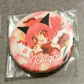 東京ミュウミュウ　ミュウミュウ展限定　缶バッジ　ミュウイチゴ　桃宮いちご(バッジ/ピンバッジ)
