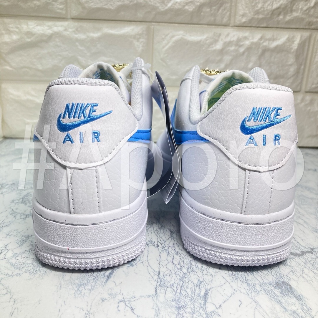 NIKE - NIKE ナイキ AIR FORCE 1 エアフォース1 ブルー パール NIKE - NIKE ナイキ AIR FORCE 1 エアフォース1 ブルー パール