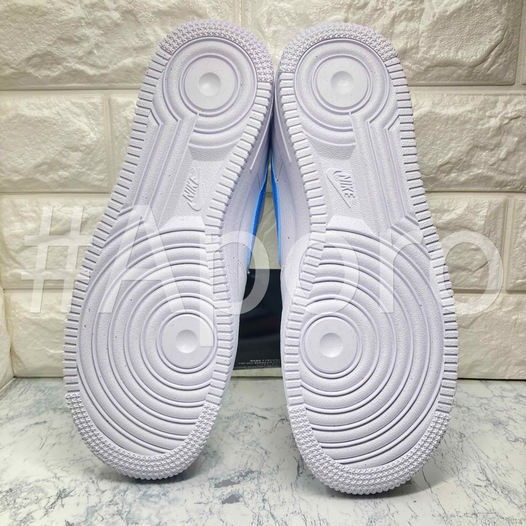 NIKE - NIKE ナイキ AIR FORCE 1 エアフォース1 ブルー パール NIKE - NIKE ナイキ AIR FORCE 1 エアフォース1 ブルー パール