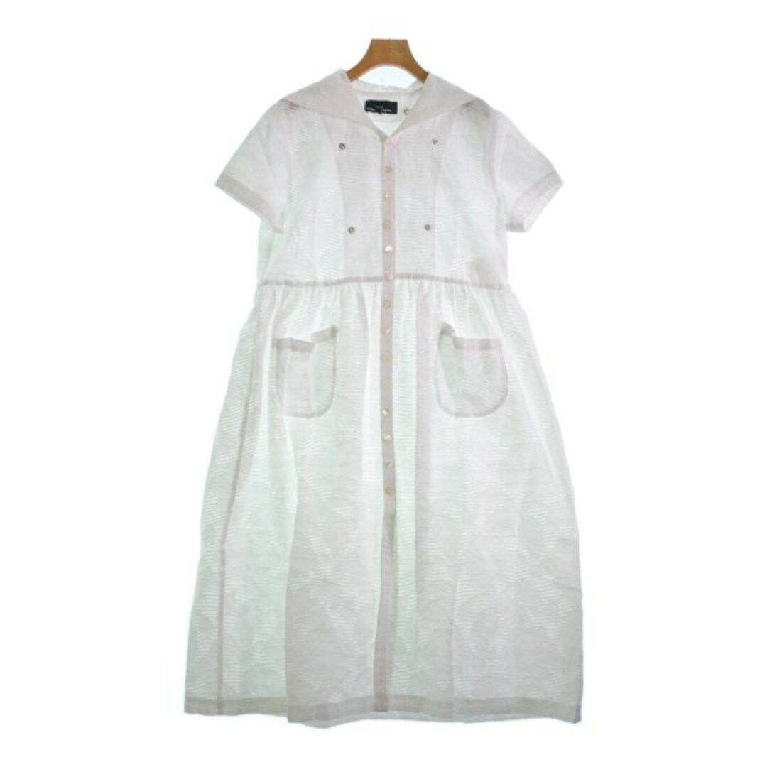 tricot COMME des GARCONS ワンピース L 白 【古着】 tricot COMME des GARCONS ワンピース L 白 【古着】