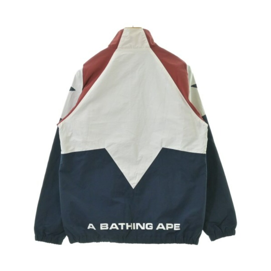 A BATHING APE ブルゾン(その他) M 紺x白x赤 【古着】 A BATHING APE ブルゾン(その他) M 紺x白x赤 【古着】