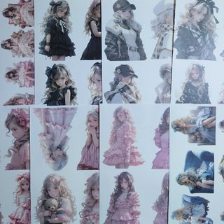 【30枚まとめ売り】コラージュシート　かぶりなし(ラッピング/包装)