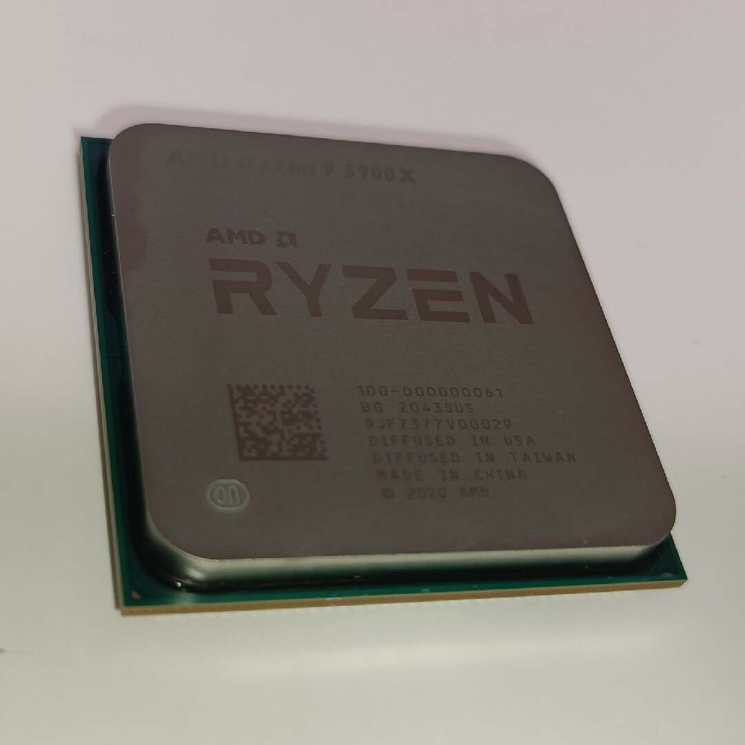 AMD - 【中古】AMD Ryzen 9 5900X ジャンク CPUの通販 by AMD - 【中古】AMD Ryzen 9 5900X ジャンク CPUの通販 by