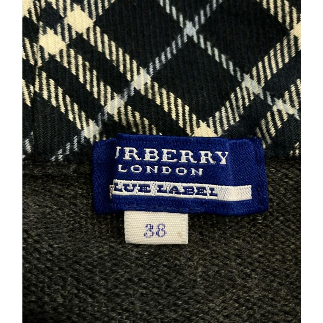 BURBERRY BLUE LABEL - 訳あり バーバリーブルーレーベル ジップ BURBERRY BLUE LABEL - 訳あり バーバリーブルーレーベル ジップ