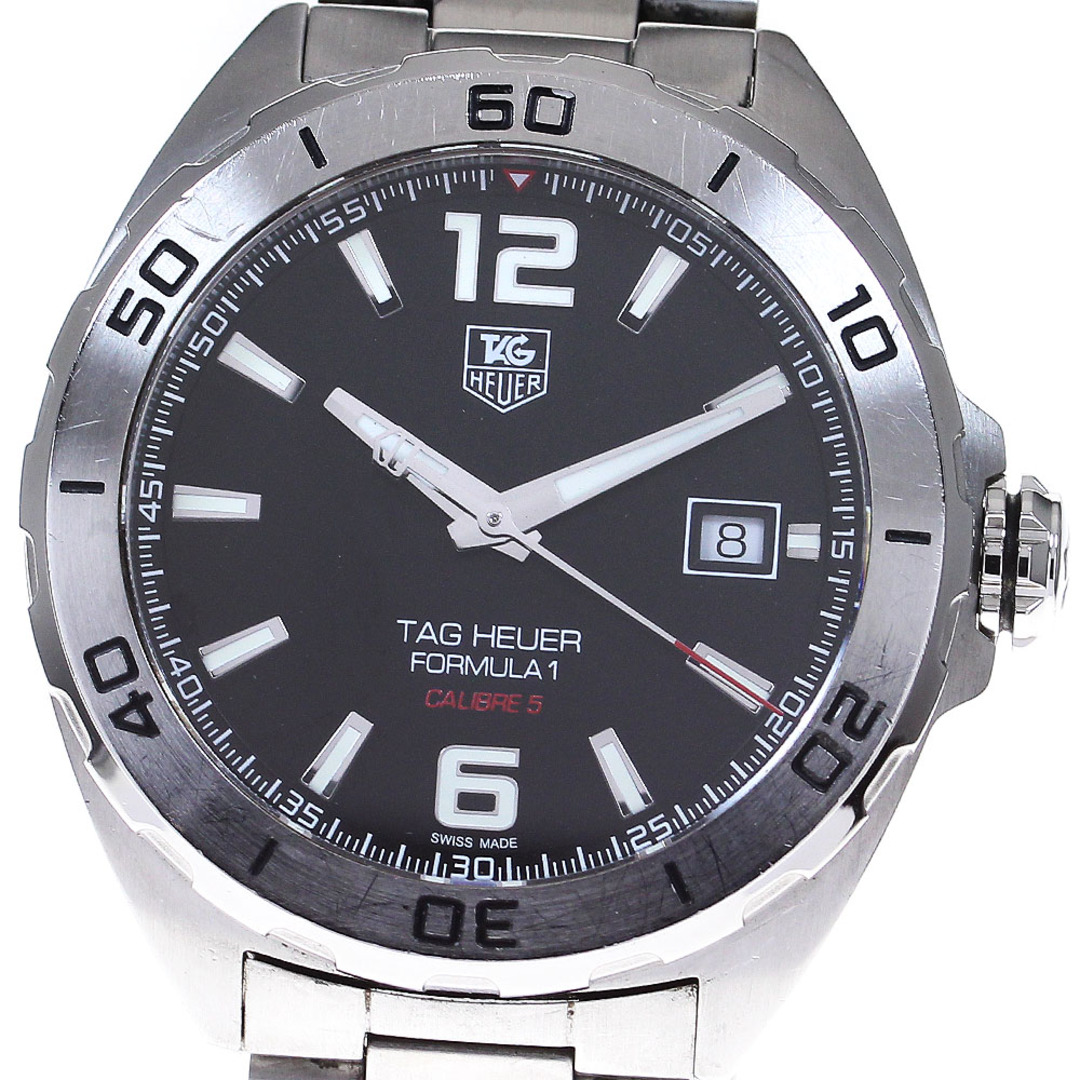 TAG Heuer - 訳あり タグホイヤー TAG HEUER WAZ2113 フォーミュラー1 キャリバー5 デイト 自動巻き メンズ 保証書付き_838248