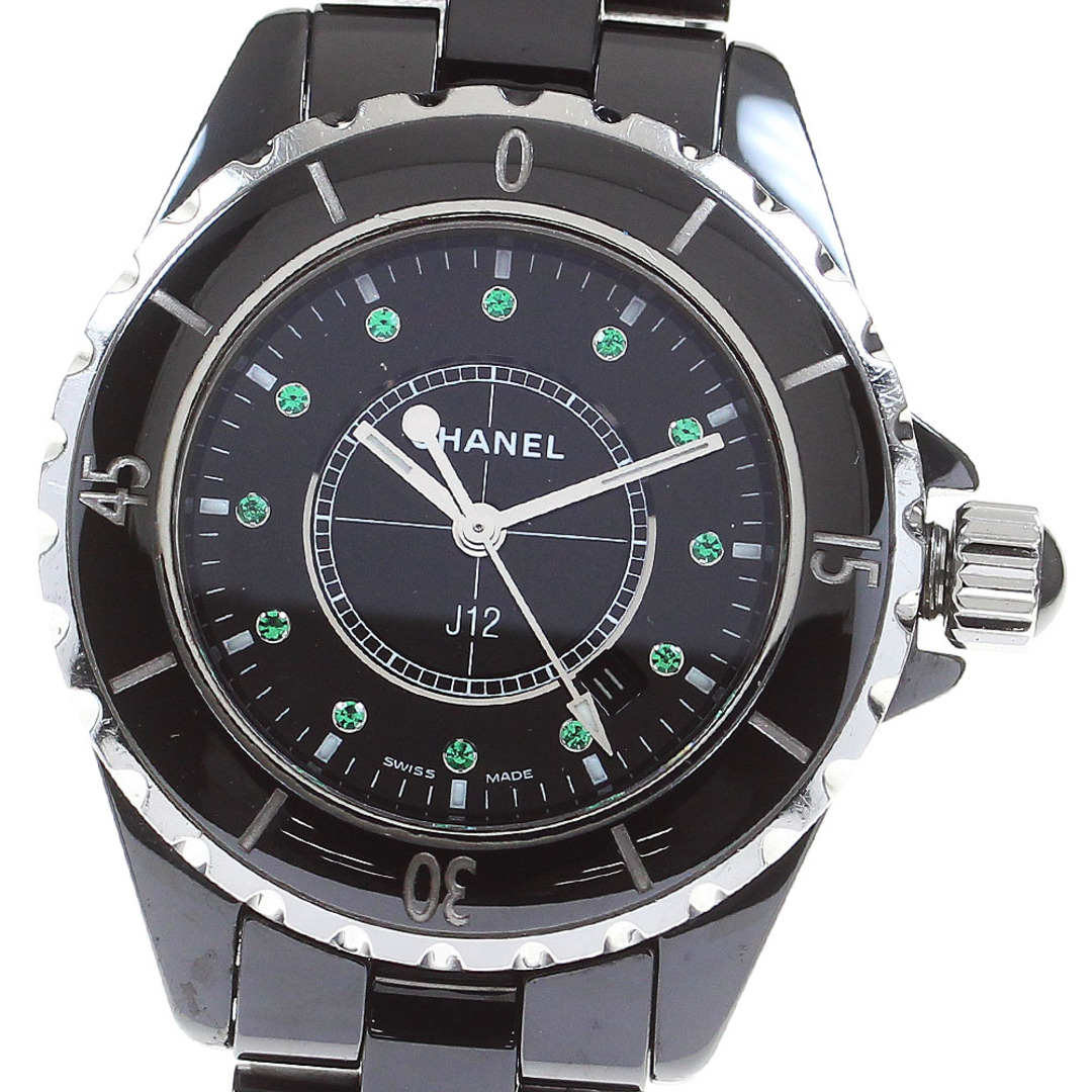 CHANEL - 訳あり シャネル CHANEL H2130 J12 クォーツ レディース _841695
