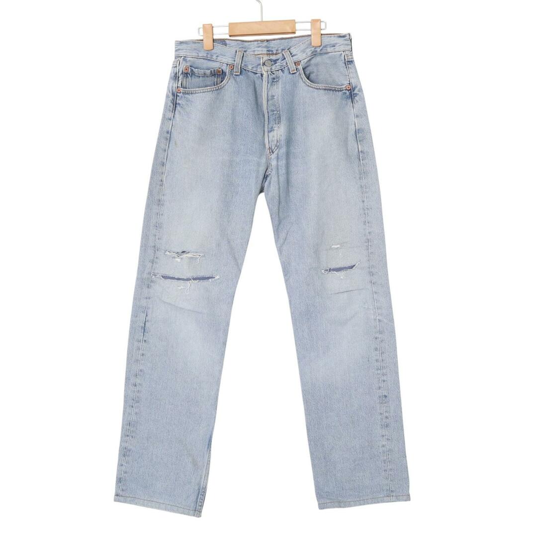 Levi's - 90年代 USA製 Levi's リーバイス 501 デニムパンツ ブルー (メンズ W32 L36) 中古 古着 A2919