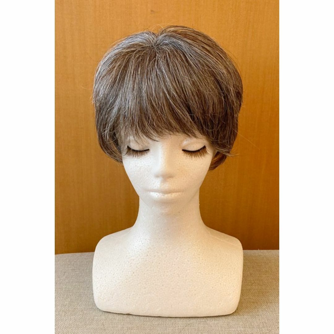 アートネイチャー - NAO-ARTナオアート ART-6-01 人毛MIXグレー アートネイチャー - NAO-ARTナオアート ART-6-01 人毛MIXグレー
