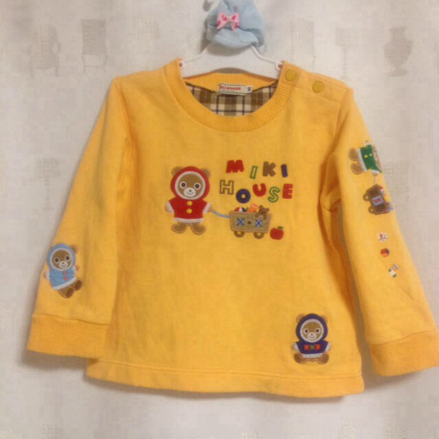 mikihouse(ミキハウス)のプッチー君トレーナー♡90 キッズ/ベビー/マタニティのキッズ服男の子用(90cm~)(その他)の商品写真