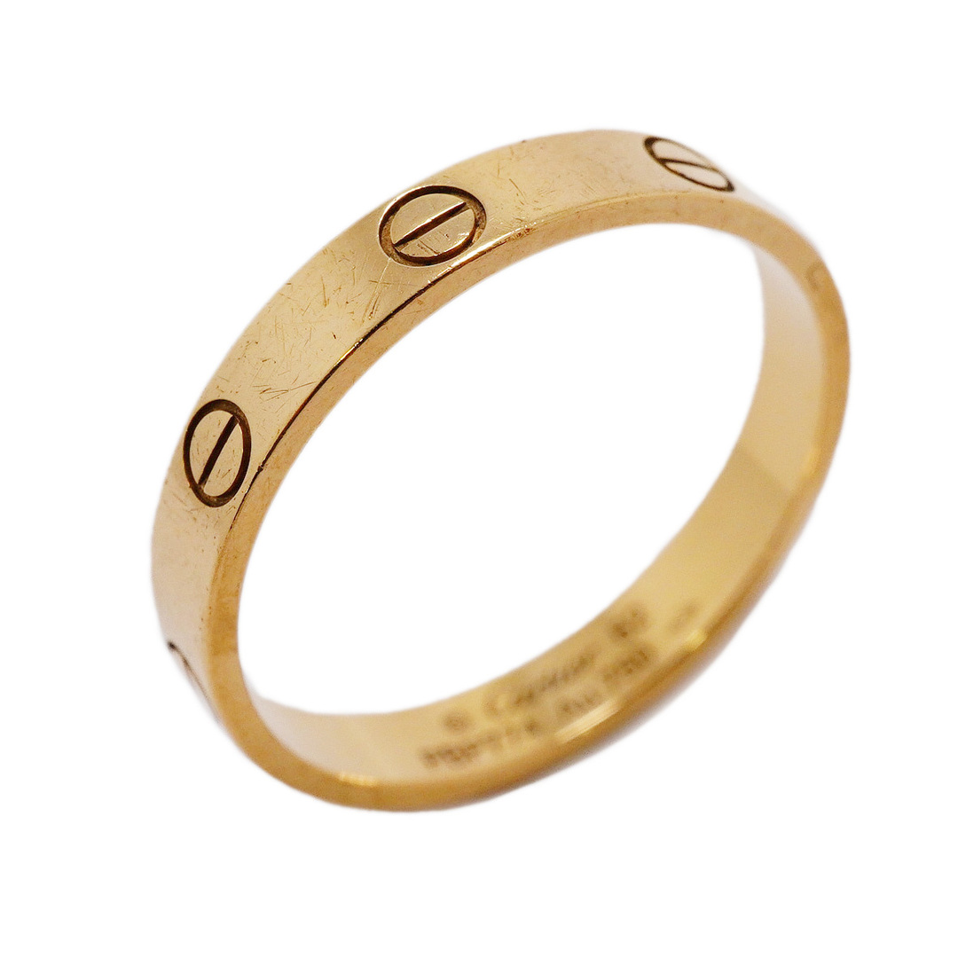 Cartier - 【4jsb1136】カルティエ リング ラブ K18YG イエローゴールド ＃62【中古】メンズ