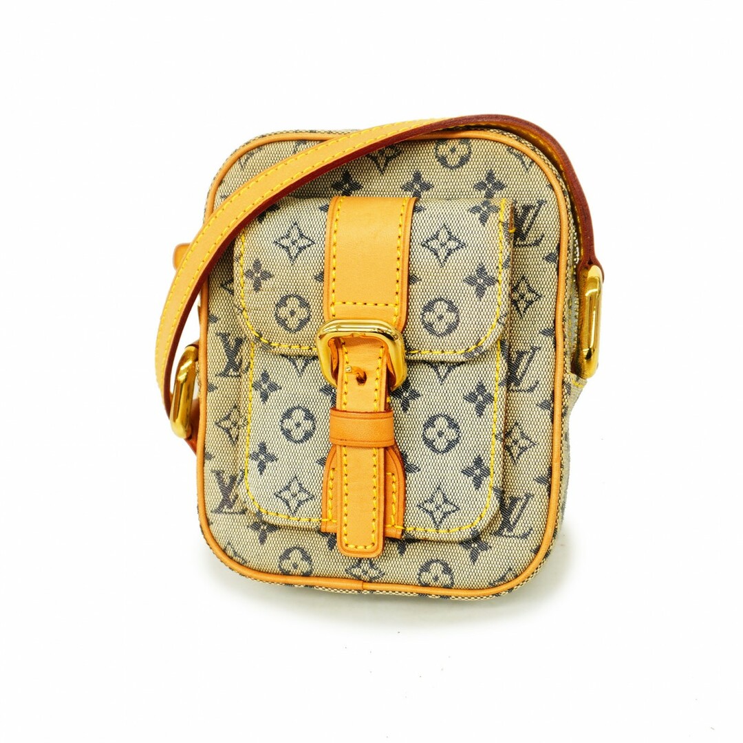 LOUIS VUITTON - 【4td3946】ルイヴィトン ショルダーバッグ モノグラム・ミニ ジュリエットPM M92005 ブルー【中古】レディース