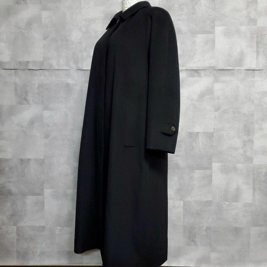 BURBERRY - 極美品 2XL バーバリー カシミヤ100 ロングコート 黒 BURBERRY - 極美品 2XL バーバリー カシミヤ100 ロングコート 黒