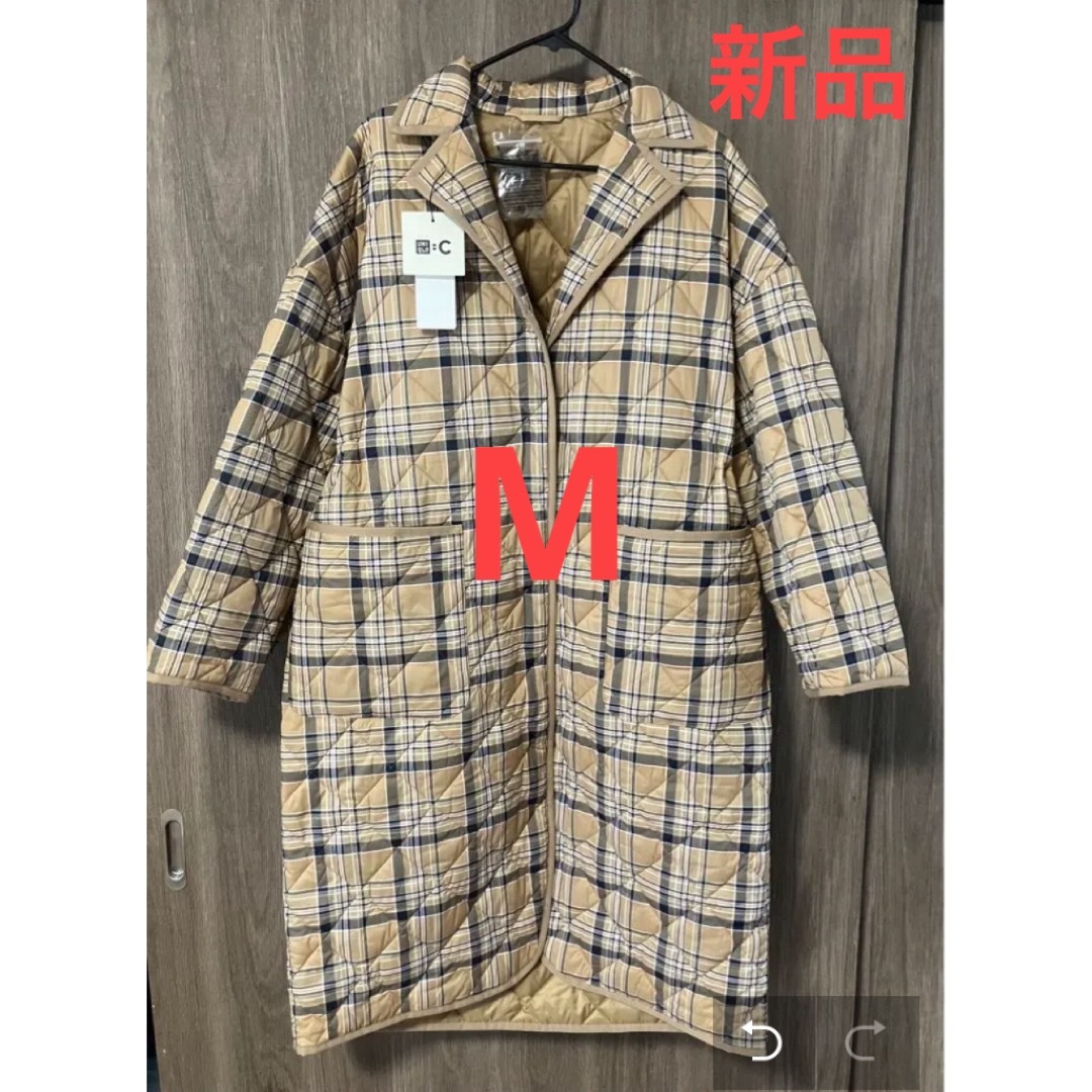 UNIQLO - 新品 ユニクロ C パフテックオーバーサイズコート M UNIQLO - 新品 ユニクロ C パフテックオーバーサイズコート M