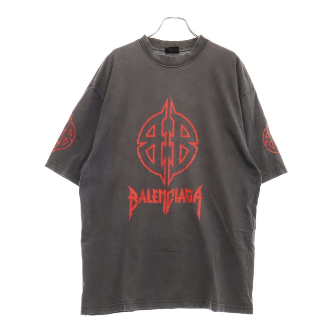 BALENCIAGA バレンシアガ 23SS Metal BB Logo Tee Medium Fit BALENCIAGA バレンシアガ 23SS Metal BB Logo Tee Medium Fit