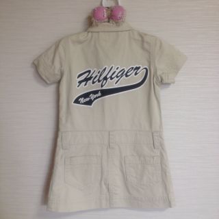 トミーヒルフィガー(TOMMY HILFIGER)のバックロゴが可愛い♡トミーOP♡90(その他)