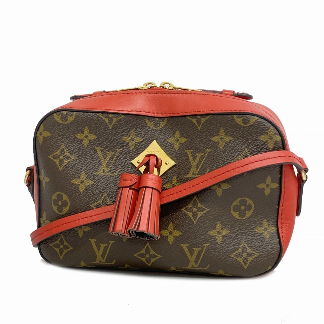 LOUIS VUITTON - 【4td4111】ルイヴィトン ショルダーバッグ モノグラム サントンジュ M43556 ブラウン コクリコ【中古】レディース