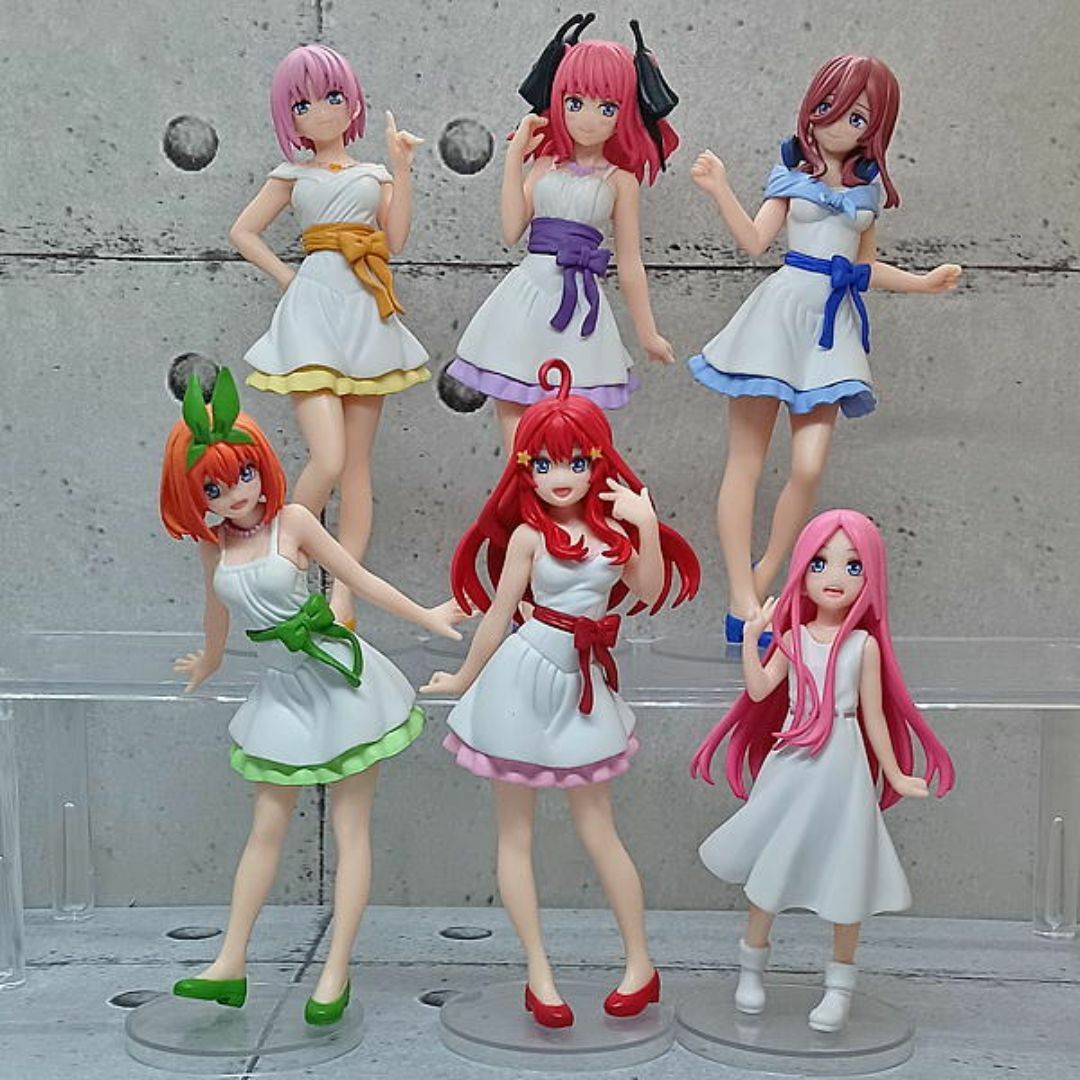 BANDAI - 五等分の花嫁　ガシャポートレイツ全６種類